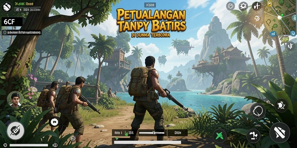 Tangkapan layar dari gameplay 6CF yang menakjubkan dan mendalam.