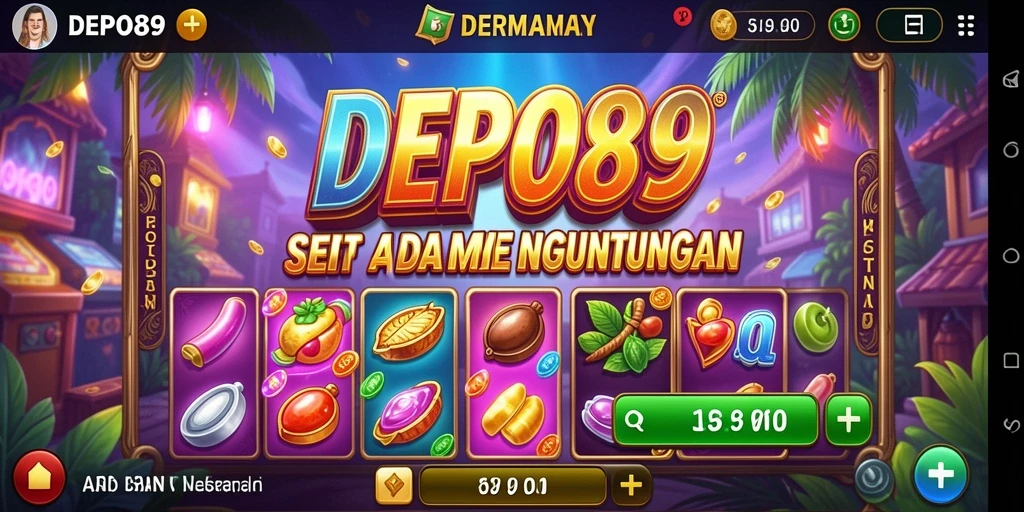 Screenshot DEPO89 menampilkan suasana gameplay Slot yang menarik.