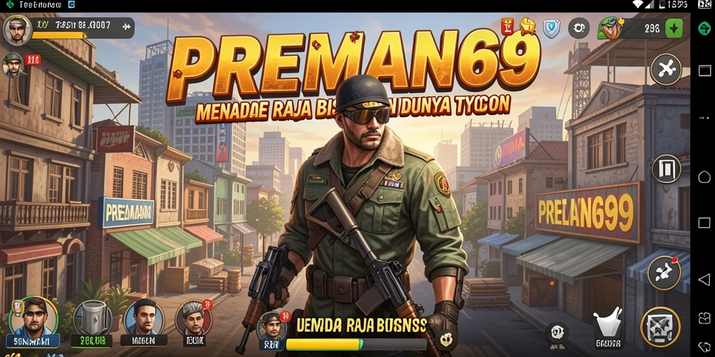 Tampilan menarik screenshot gameplay Tycoon PREMAN69.