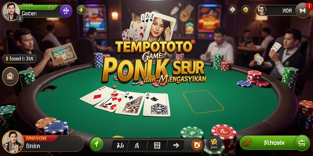 Tampilan gameplay seru dari TEMPOTOTO yang memikat.