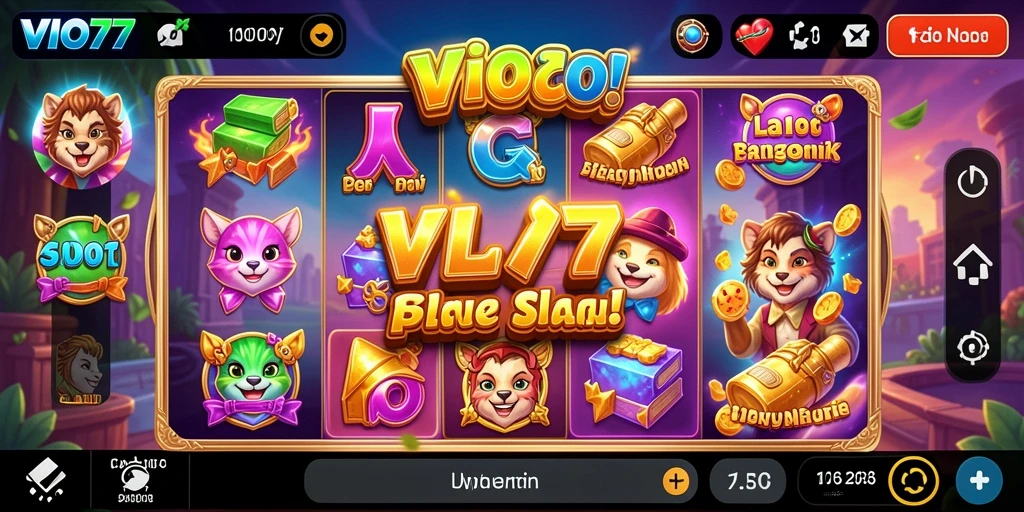 Gameplay menegangkan dari VIO77 dengan berbagai tema slot yang menggembirakan.